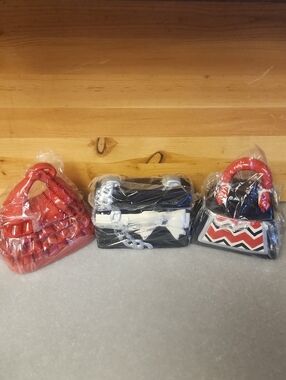 NWT. 3 David's Cookies, Cookie Jars Decorative Mini Handbags .